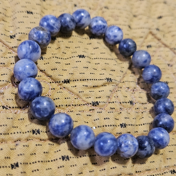 Ten Precious Stone Colorful Beaded Bracelet Set - Picture 15 of 16